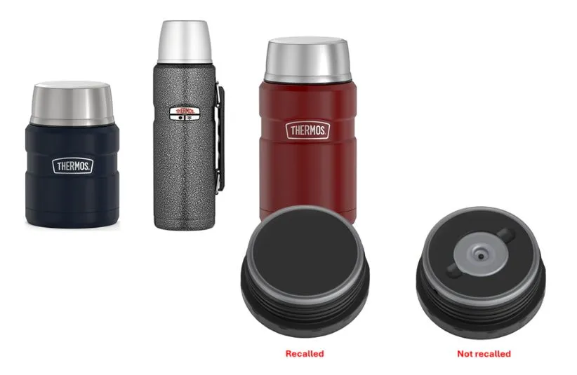 Images of recalled Thermos products
