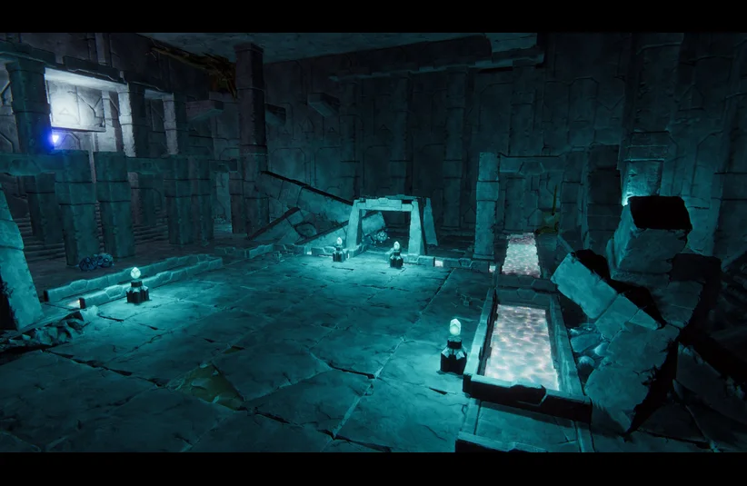 Image of a dungeon from Gedonia 2 