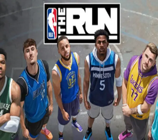 The "NBA The Run" cover image.