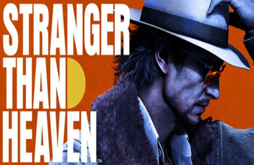 A man played by Snoop Dogg in a hat on the right and the words "Stranger than Heaven" on the left.