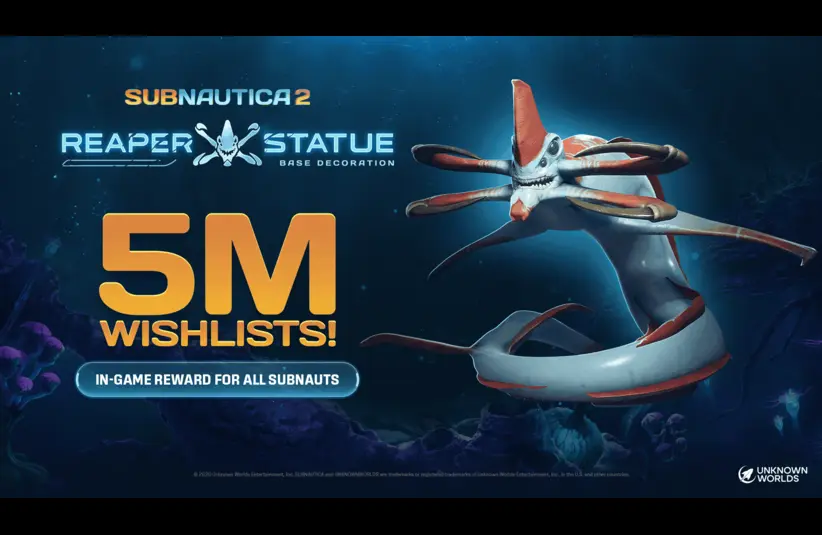 Reaper Levitation Statue from Subnautica 2 