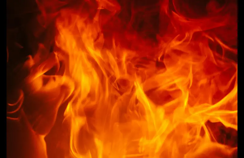 In daily devotional, fire represents the torments of hell and that it's a real place.
