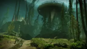 The Entrance to the Ghosts of the Deep dungeon in Destiny 2