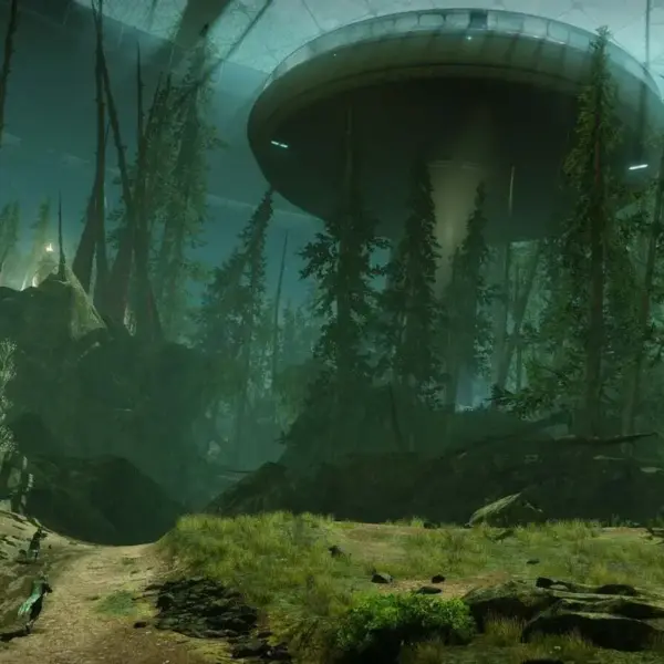 The Entrance to the Ghosts of the Deep dungeon in Destiny 2