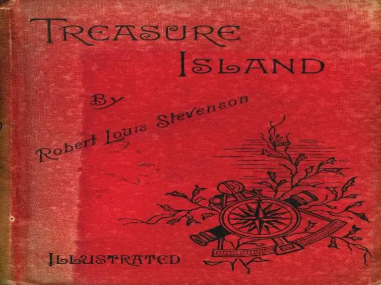 Cover for the classic "Treasure Island" novel