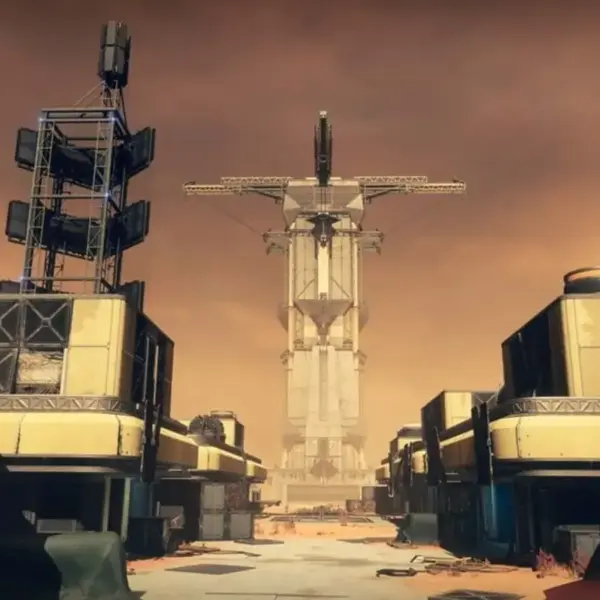 The opening of the Spire of the Watcher dungeon in Destiny 2