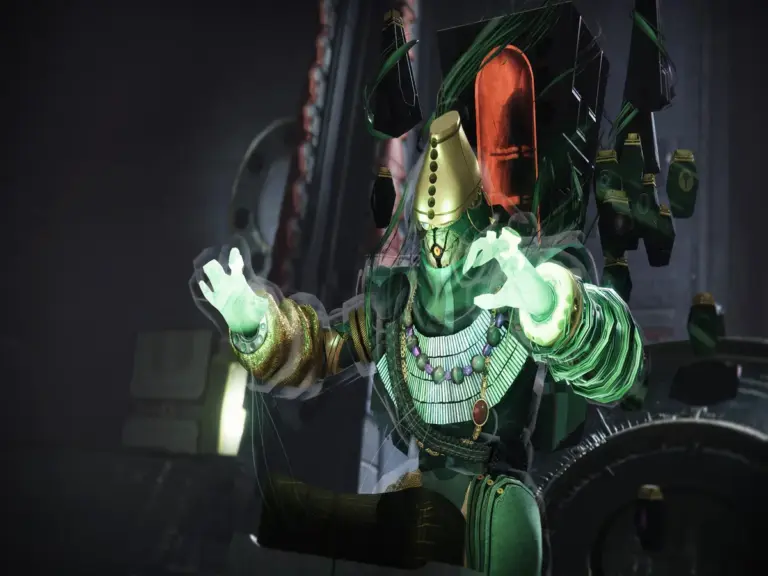 Kerrev in the Sundered Doctrine dungeon in Destiny2