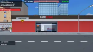 Image of storefront in Gamestonks simulator