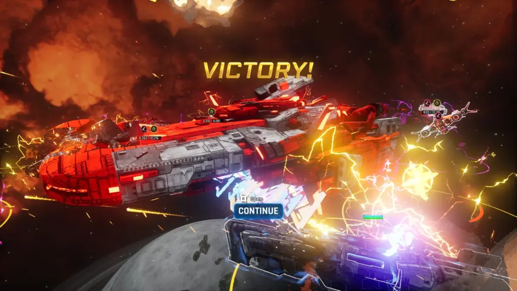 Image of Boss victory from Starforged Legacy