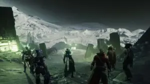 The first cutscene when loading into the Crota's End raid in Destiny 2