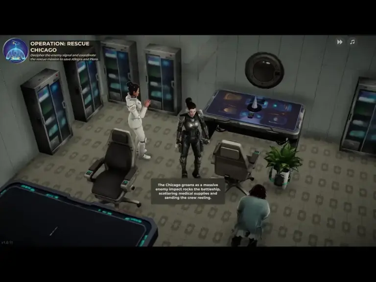 Screenshot from a game created by DreamForge