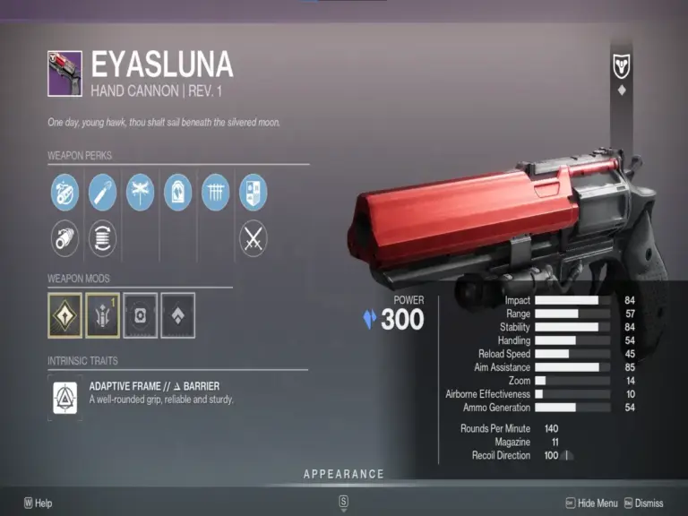 Eyasluna in Destiny 2