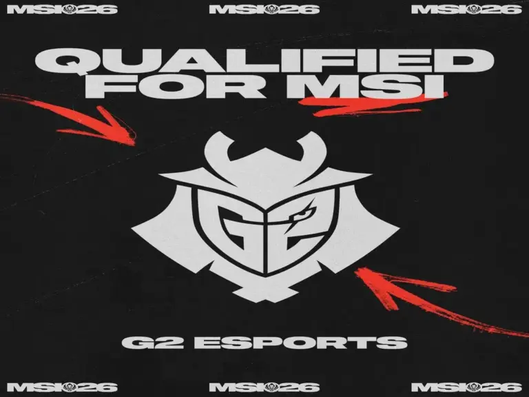 G2 Esports qualified for MSI