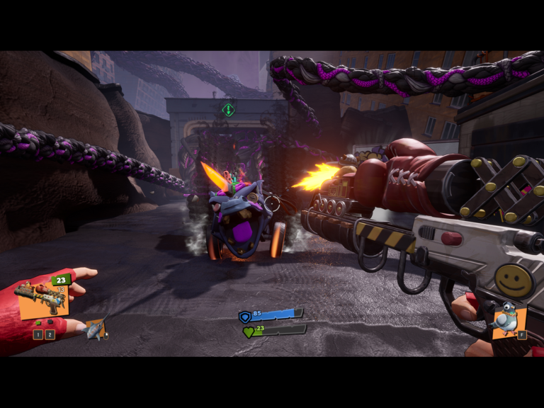 Image of gameplay from Grimps