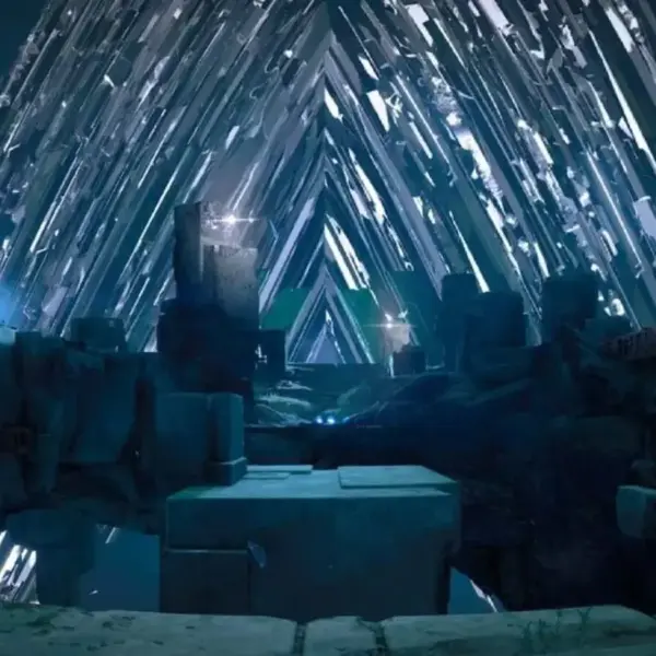 The Glass Throne in the Vault of Glass in Destiny 2