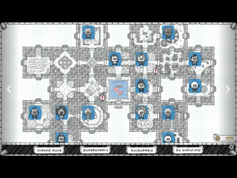 Screenshot from Guild of Dungeoneering Ultimate Edition, card game, mobile game, PC/Mac game