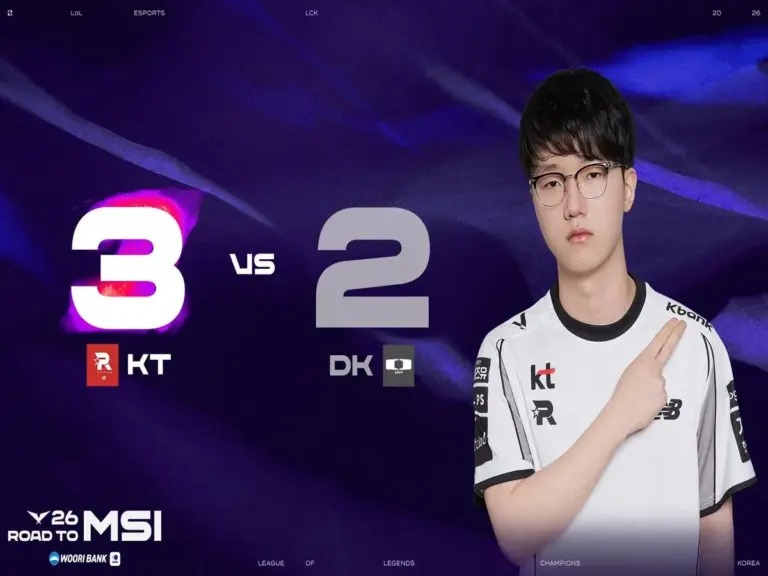 KT knocked DK out of the LCK Road to MSI