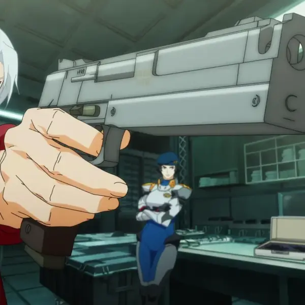 Dante showing off his skills with his iconic pistols. Devil May Cry