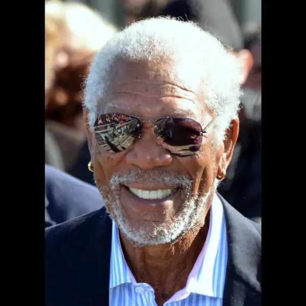 Morgan Freeman at the Deauville festival.
