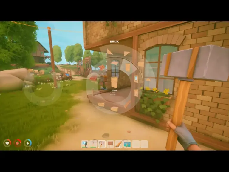 Screenshot from the game Solarpunk
