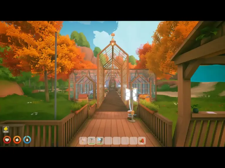 Screenshot from the game Solarpunk