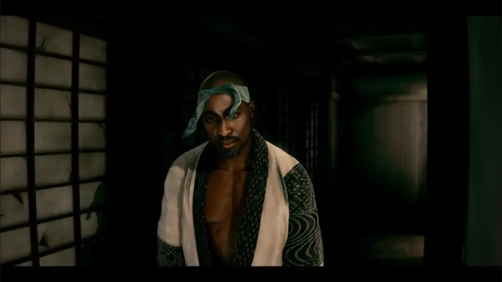 Tupac's appearance In Stranger Than Heaven.