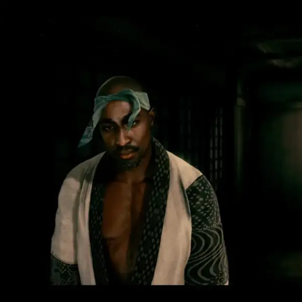 Tupac's appearance In Stranger Than Heaven.