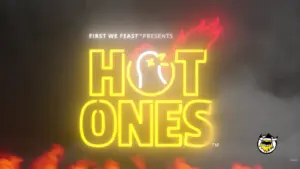 Title artwork for Sean Evans' show, Hot Ones.
