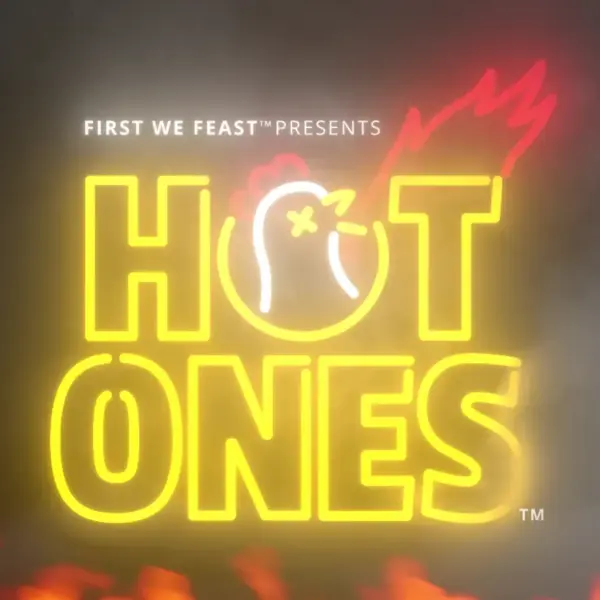 Title artwork for Sean Evans' show, Hot Ones.