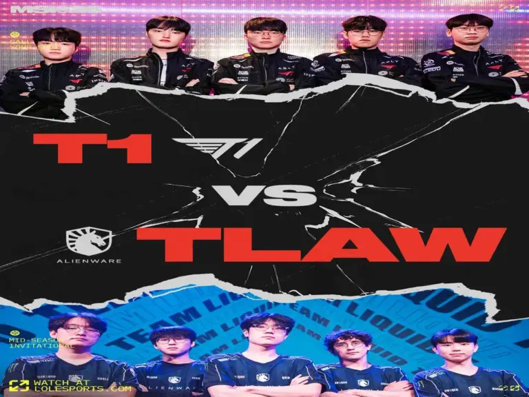 T1 Versus Team Liquid at MSI