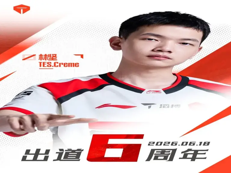 Creme celebrating 6 years with Top Esports before MSI