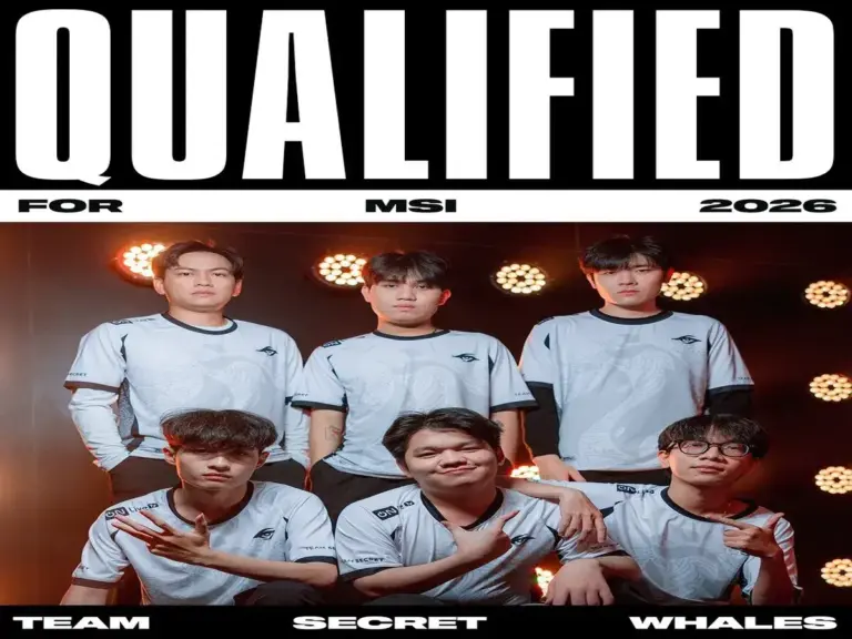 Team Secret Whales qualifying for MSI