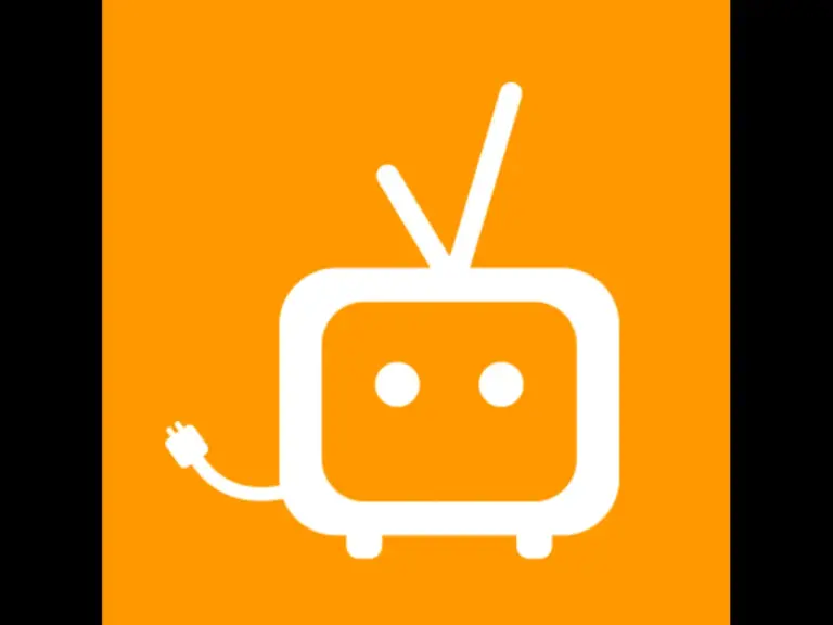 The Roku Logo on an orange background.