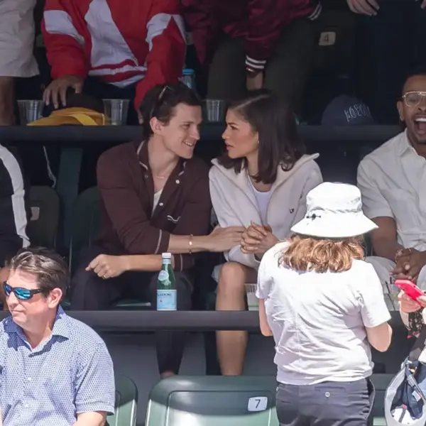 Actor Tom Holland and actress and singer Zendaya attended the BNP Paribas Open in Indian Wells, Calif., Sunday, March 17, 2024.