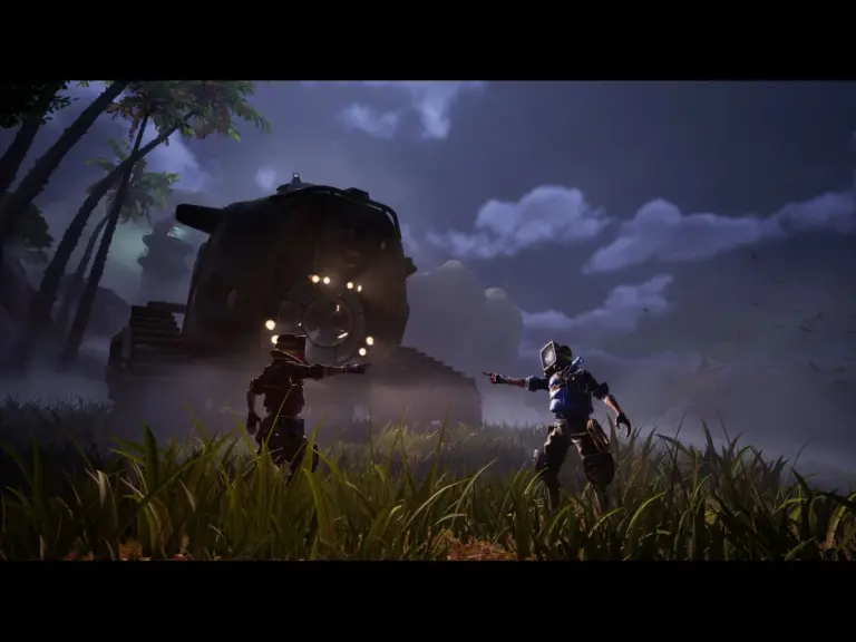 Image from Wreck Runners using emotes in co-op