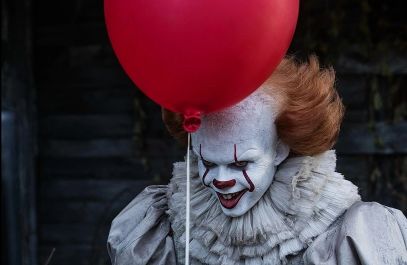 Pennywise from It, based on the Stephen King novel