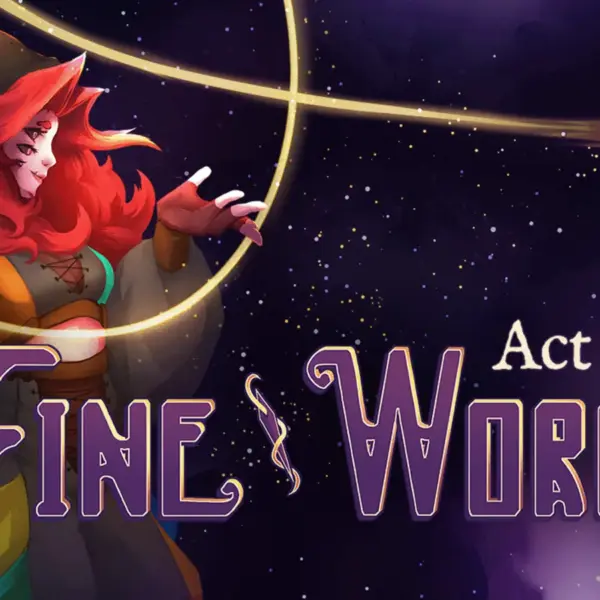 Key art & logo for Fine Work Act 1 game