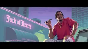 a man making a phone call in Rockstar's GTA 6.