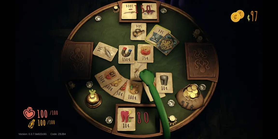 Image of the in-between level shop from Last Pirates Die Together