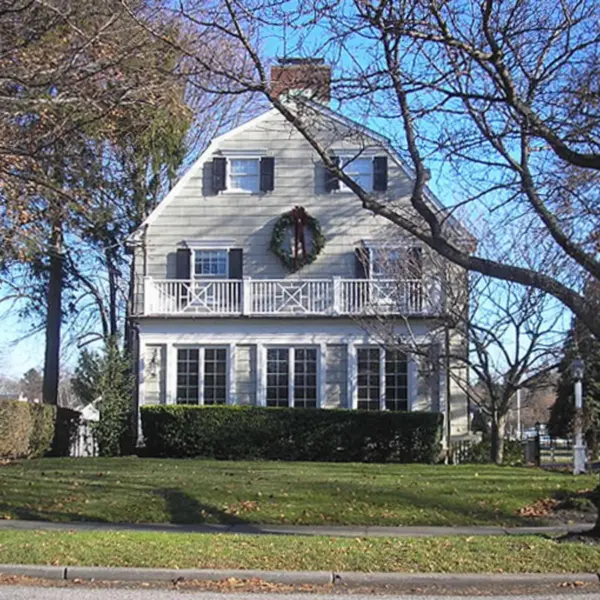 “The house featured in The Amityville Horror—the center of the Amityville mystery