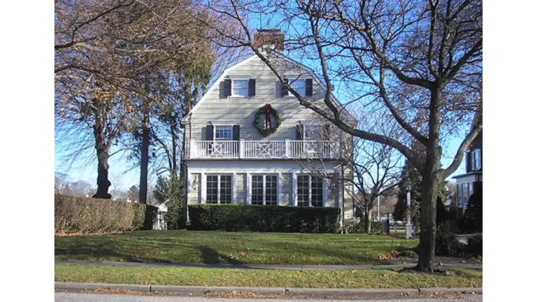 “The house featured in The Amityville Horror—the center of the Amityville mystery