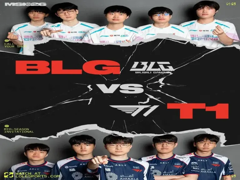 BLG Versus T1 at MSI