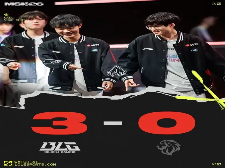 Bilibili Gaming beat LYON 3-0 to reach the MSI Upper Bracket Final