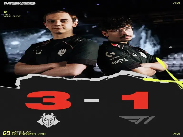 G2 Esports achieved history by knocking T1 out of MSI