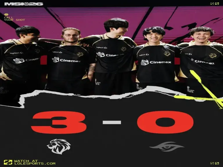 LYON knocking TSW out of MSI