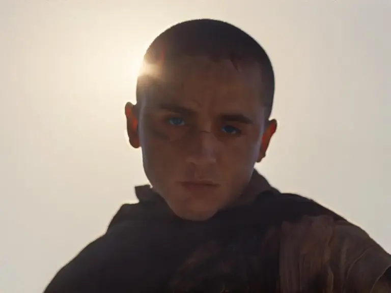 Paul Areides looking fierce in "Dune: Part 3" Trailer.