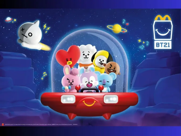 McDonald's BT21 Happy Meal Key Art