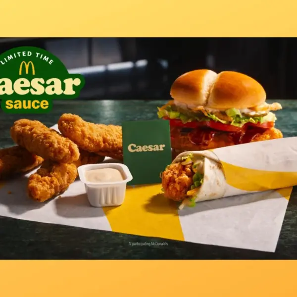 McDonald's new Caesar Lineup July 2026, McDonald's Caesar Sauce