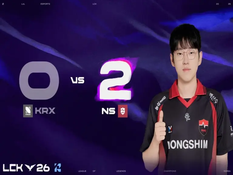 Nongshim Redforce opened the LCK Round 3 by beating KRX 2-0