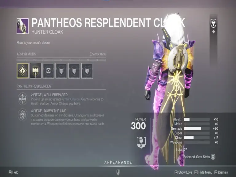 The Pantheon 2.0 Armor Set in Destiny 2